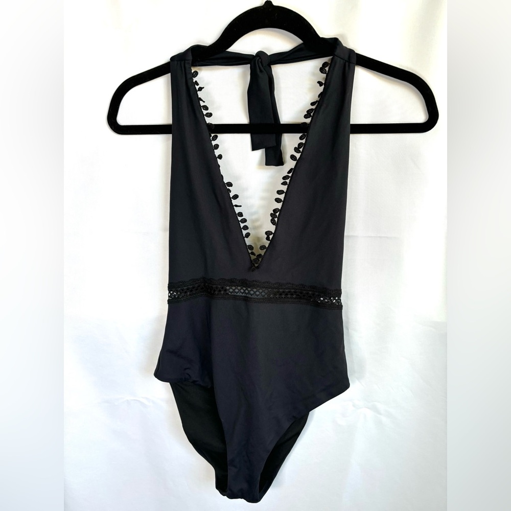Onia Black One-Piece Swimsuit S